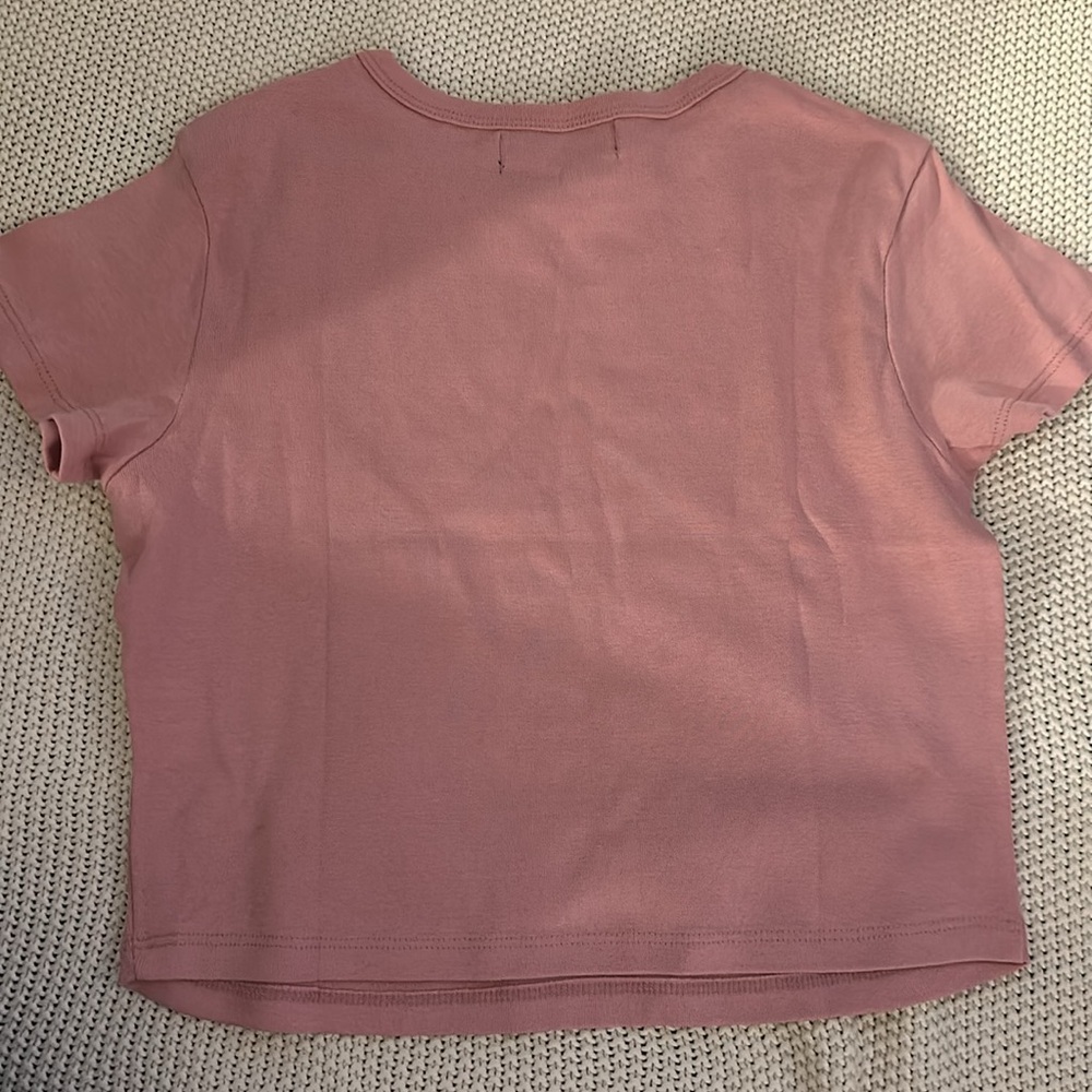 NEW Girl Dangerous Bubbly pink crop tee - Picture 4 of 4